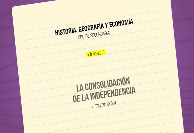 Capítulo N° 24 - Consolidación de la Independencia